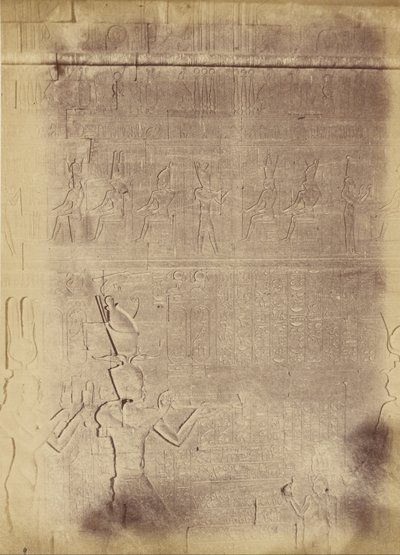 (Close-up of Hieroglyphic Inscriptions) by Théodule Devéria
